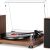 HiFi Turntable Bluetooth USB, Record Player with Speaker, Dual Compact Stereo System, Adjustable counterweight Magnetic Cartridge, RCA Output to Connect to Active Speakers